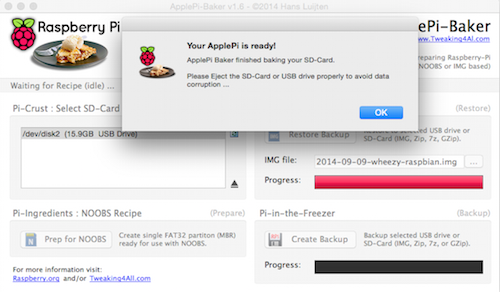 raspberry pi apple pi baker
